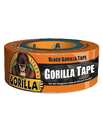 The Gorilla Glue Company - Tape - Black, 2 in. x 10 yd., Roll