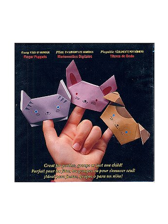 Yasutomo - Fold'ems Fold by Number Origami Paper - Finger Puppets