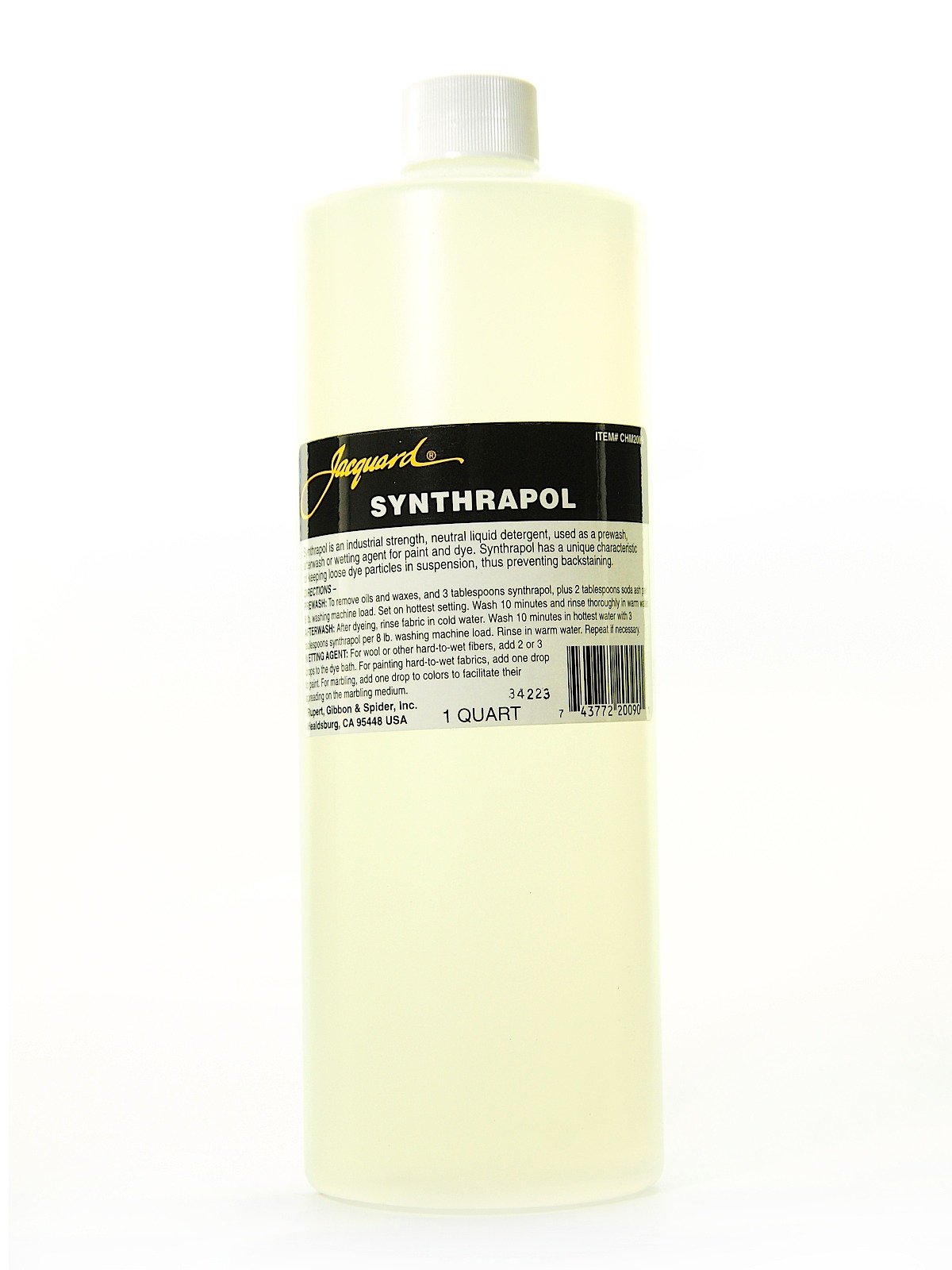 eQuilter SYNTHRAPOL - Textile Specialty Soap - 4 oz