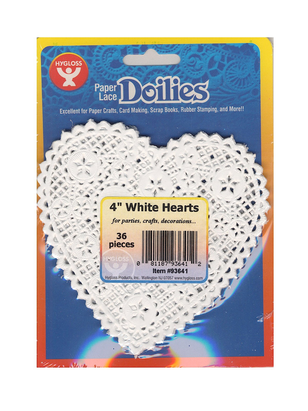 Paper Heart Doilies  Craft and Classroom Supplies by Hygloss