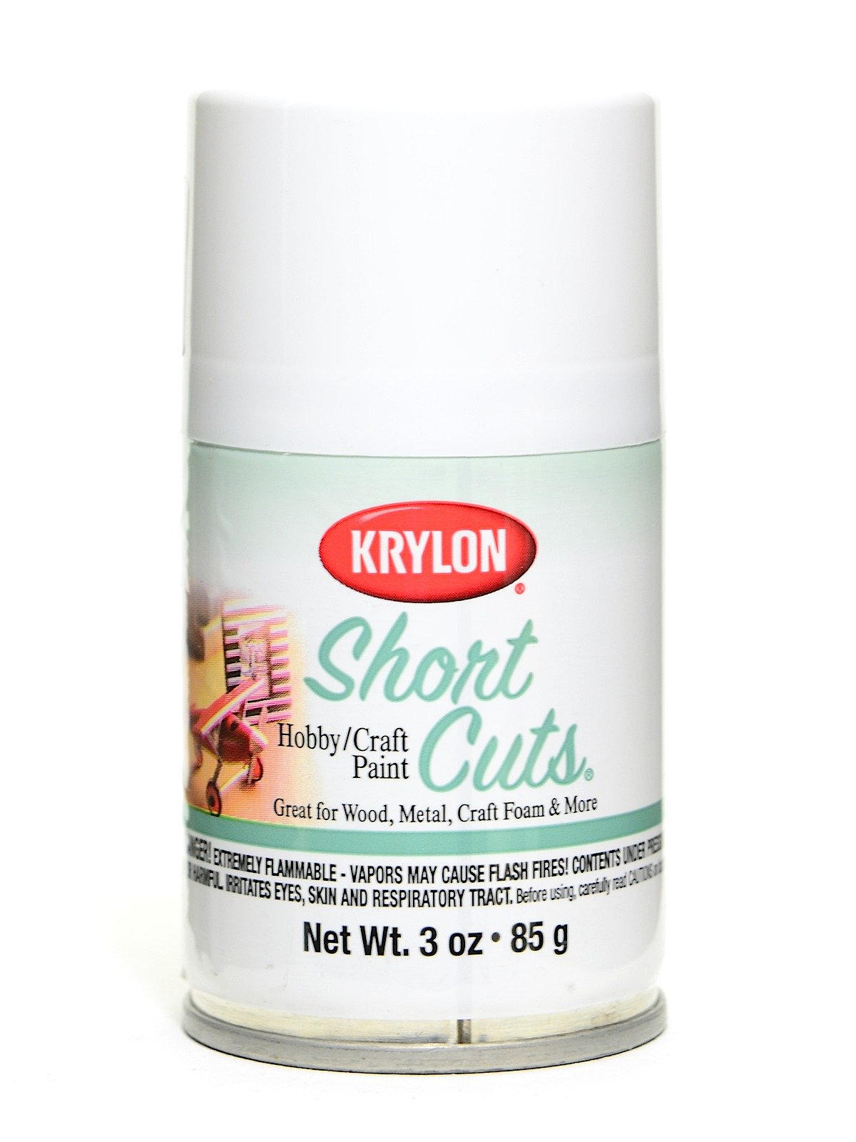 Krylon Short Cuts 3 Oz. High-Gloss Enamel Metallic Spray Paint, Gold Leaf -  Fairview Hardware