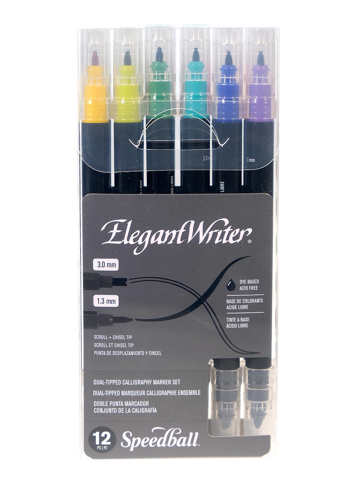 Speedball Elegant Writer Calligraphy Marker Sets | MisterArt.com