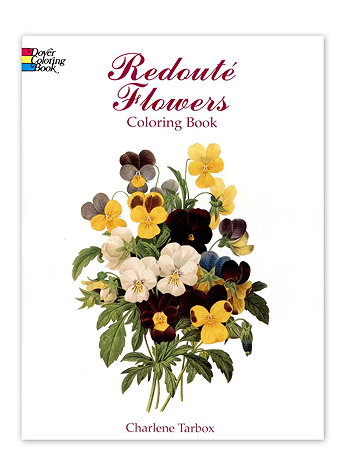 Dover - Redouté Flowers Coloring Book - RedoutÉ Flowers Coloring Book