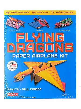 Tuttle - Flying Dragons: Paper Airplane Kit - Each