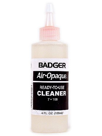 Badger - Spray-Thru Airbrush Cleaner - 4 oz. Bottle