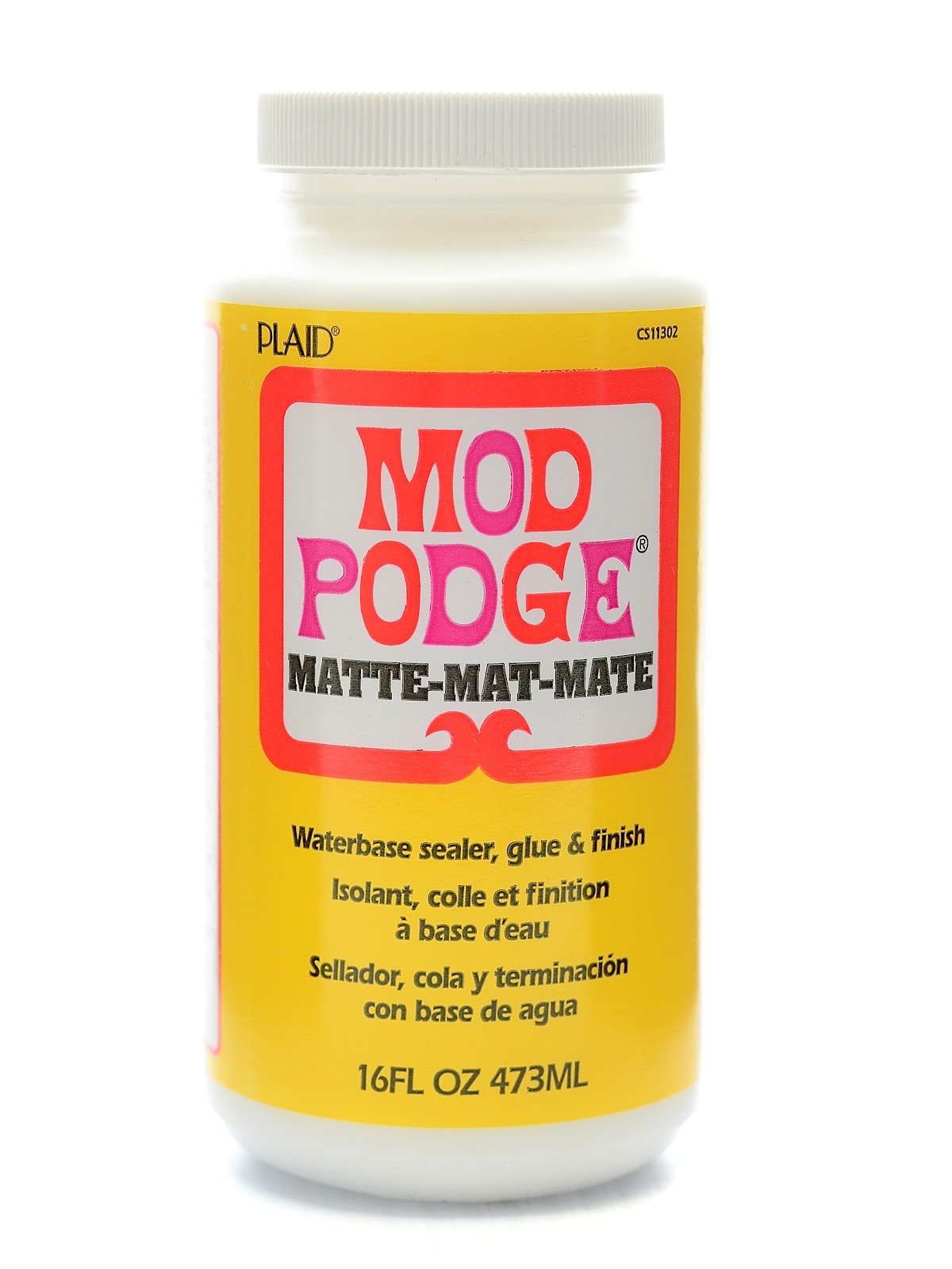 Mod Podge CS11302 Waterbase Sealer, Glue and Finish, 16 oz, Matte