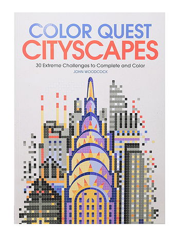 Sourcebooks - Color Quest Adult Coloring Book - Cityscapes