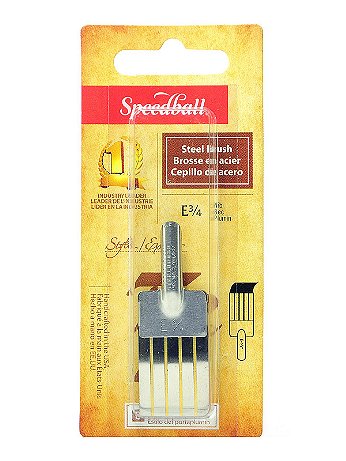 Speedball - Steel Brushes - 3/4 in.