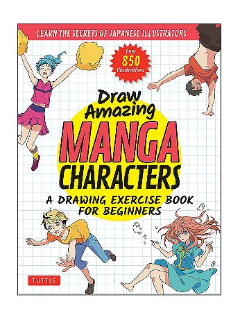 Tuttle - Draw Amazing Manga Characters - Each