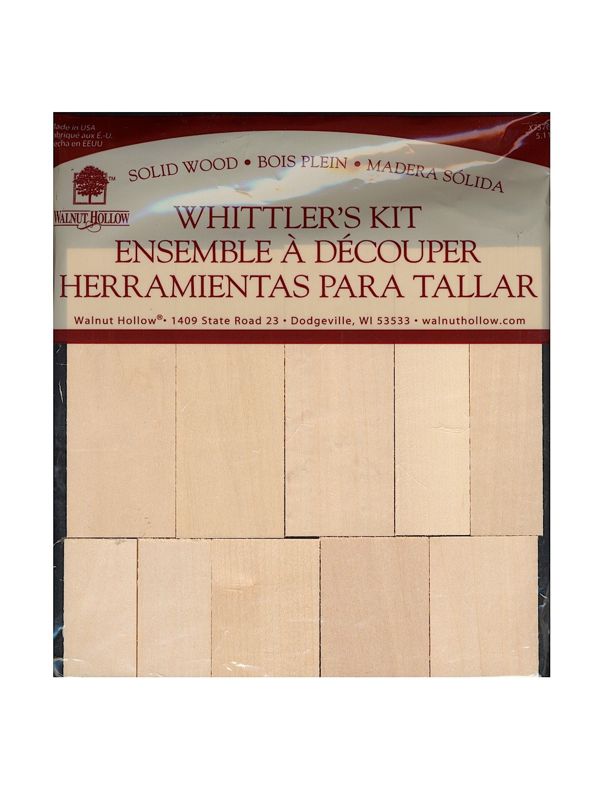 Generic Whittler's Premium Basswood Carving Blocks Kit - Best