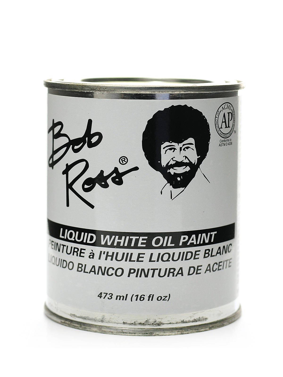 Bob Ross Base Coat 8 oz. - Liquid White