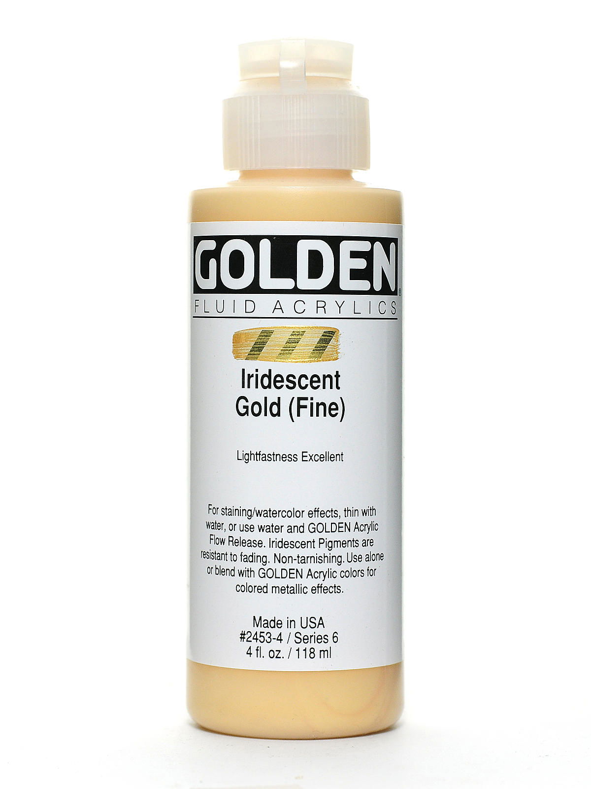 Iridescent Gold Fine