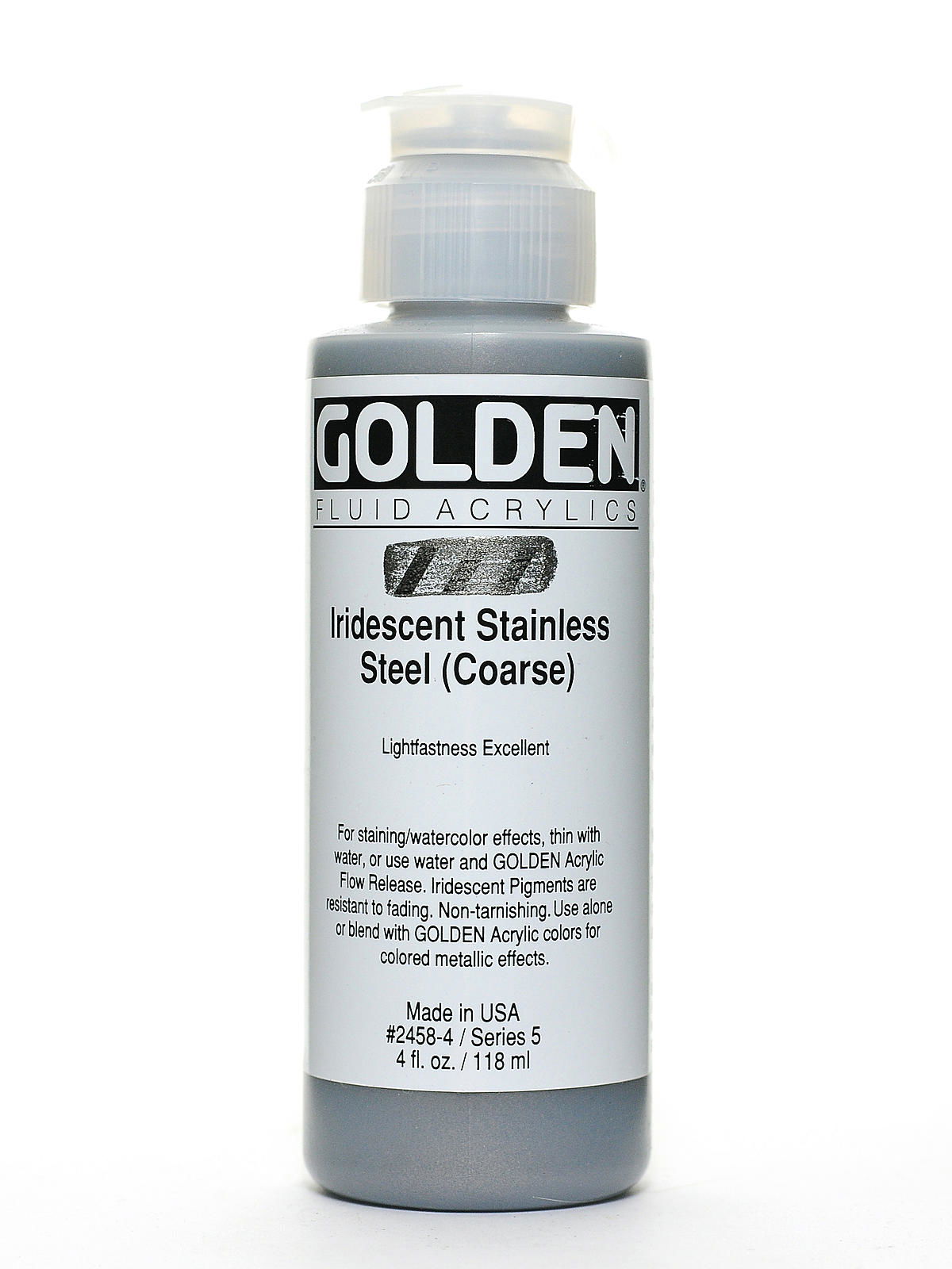 Iridescent Stainless Steel Coarse