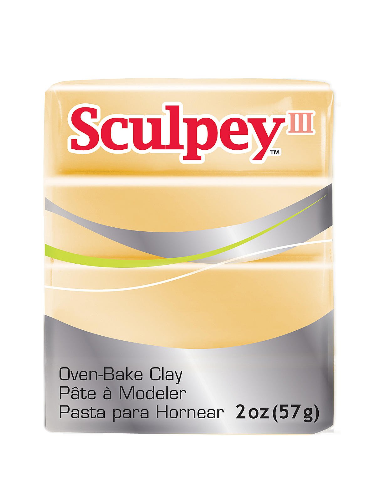 Sculpey Sculpey III Oven-Bake Polymer Clay 2oz Jewelry Gold 1132