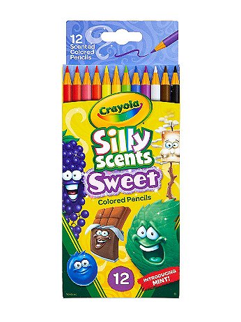 Crayola - Silly Scents Colored Pencils - Set of 12