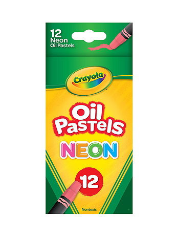 Crayola - Neon Oil Pastels - Set of 12
