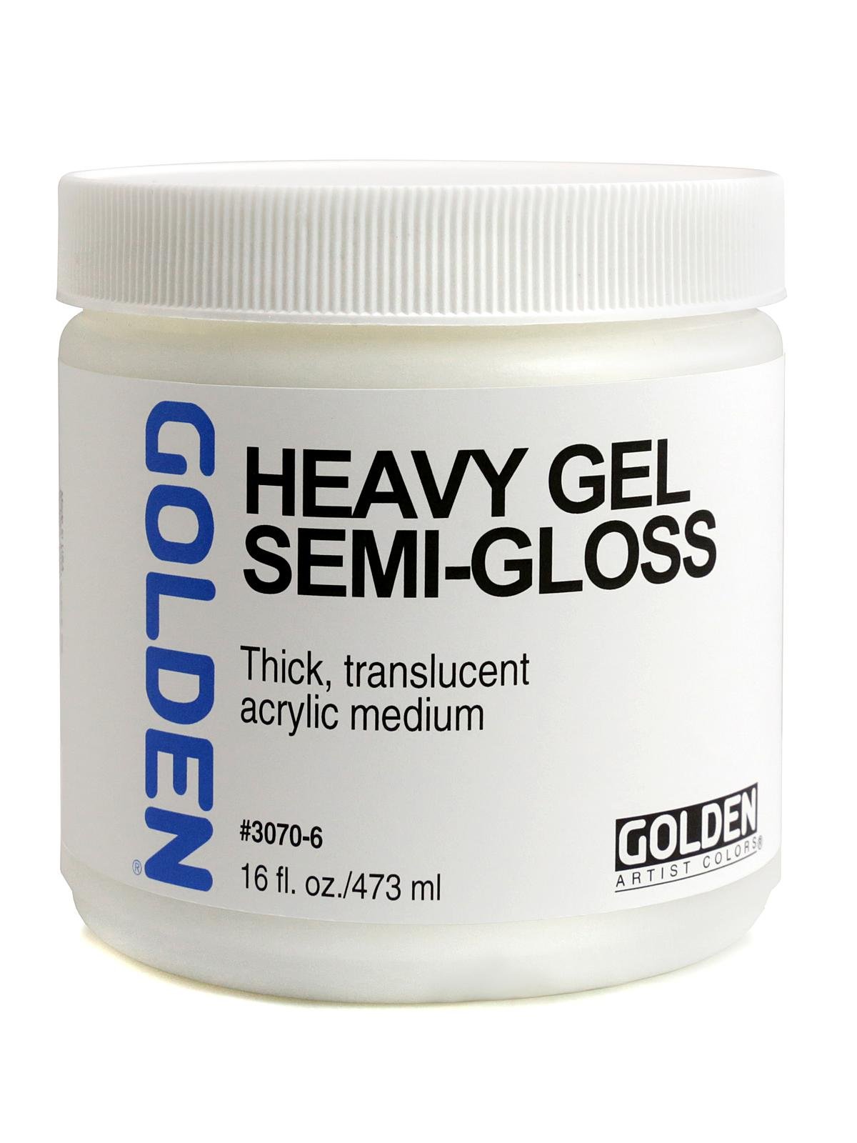 Golden Gel Mediums Soft Gloss 16 Oz. (3010-6)
