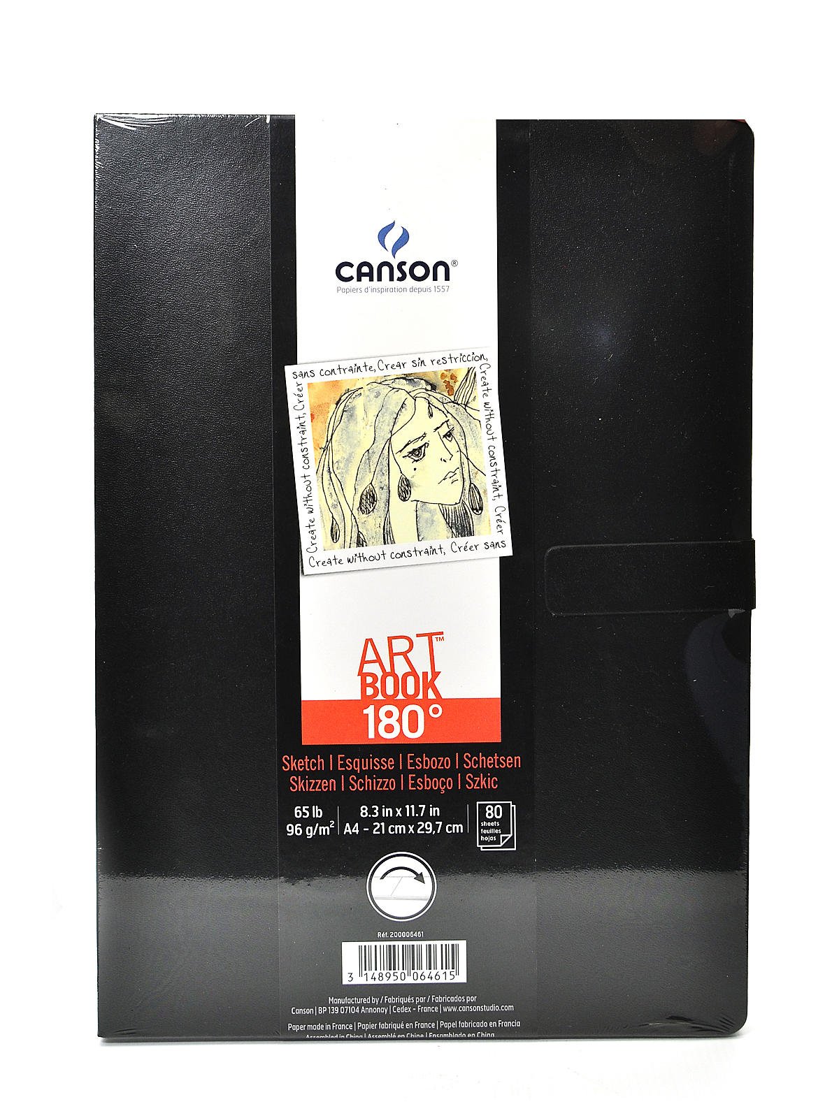 Canson ArtBook 180° - A4 lay flat sketchbook including 80 sheets of 96–  ToGo Retail Store