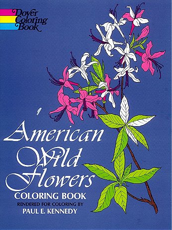 Dover - American Wildflowers Coloring Book - American Wildflowers Coloring Book