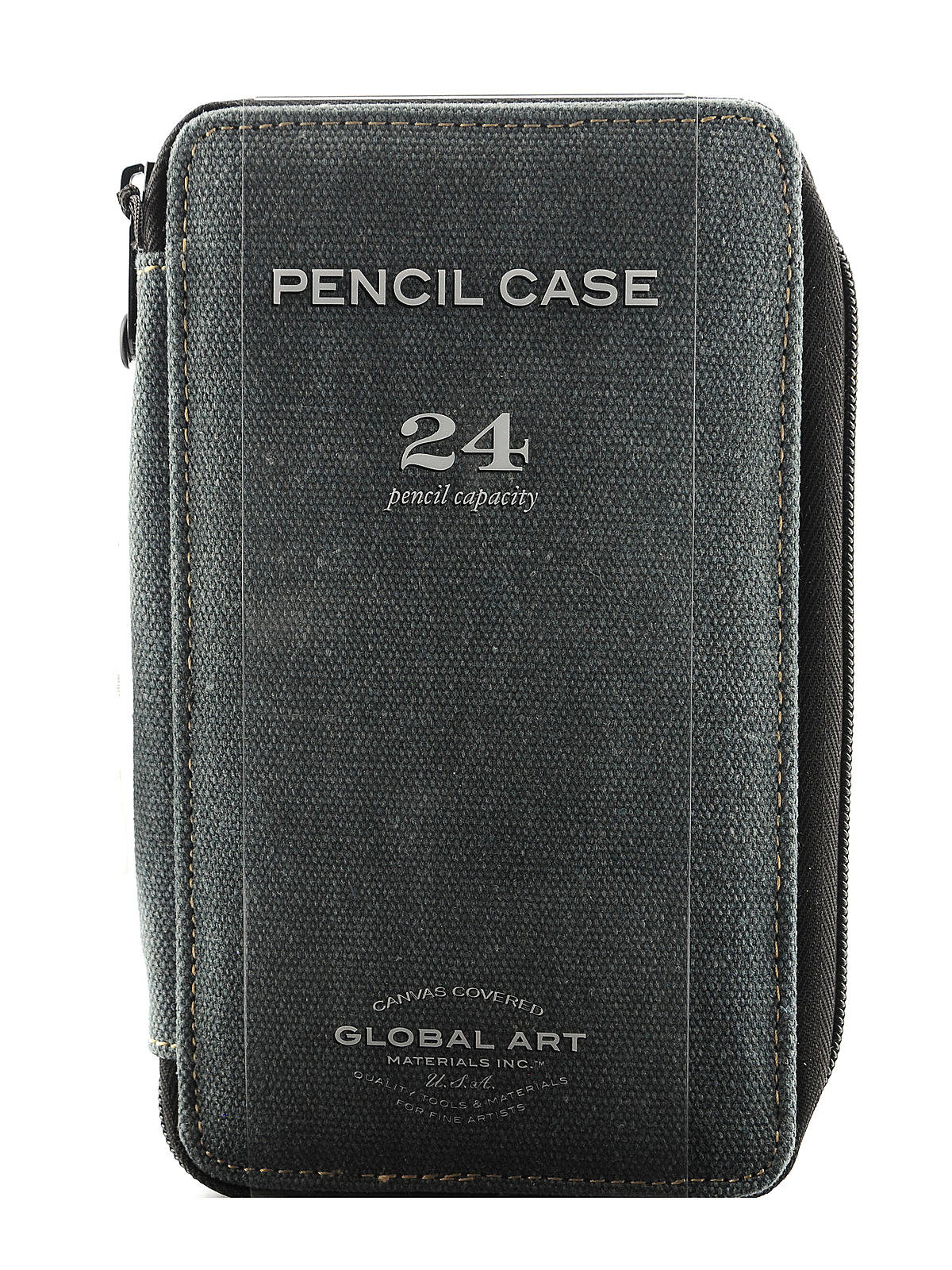 Global Art Canvas 48 Pencil Case Black