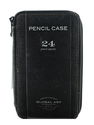 Global Art - Canvas Pencil Cases black holds 24 <span class='match'>pencils</span>