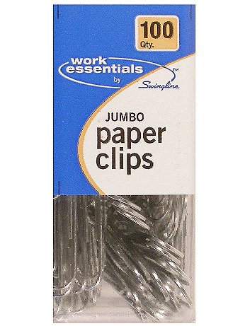 Swingline - Work Essentials Jumbo Paper Clips - Pack of 100