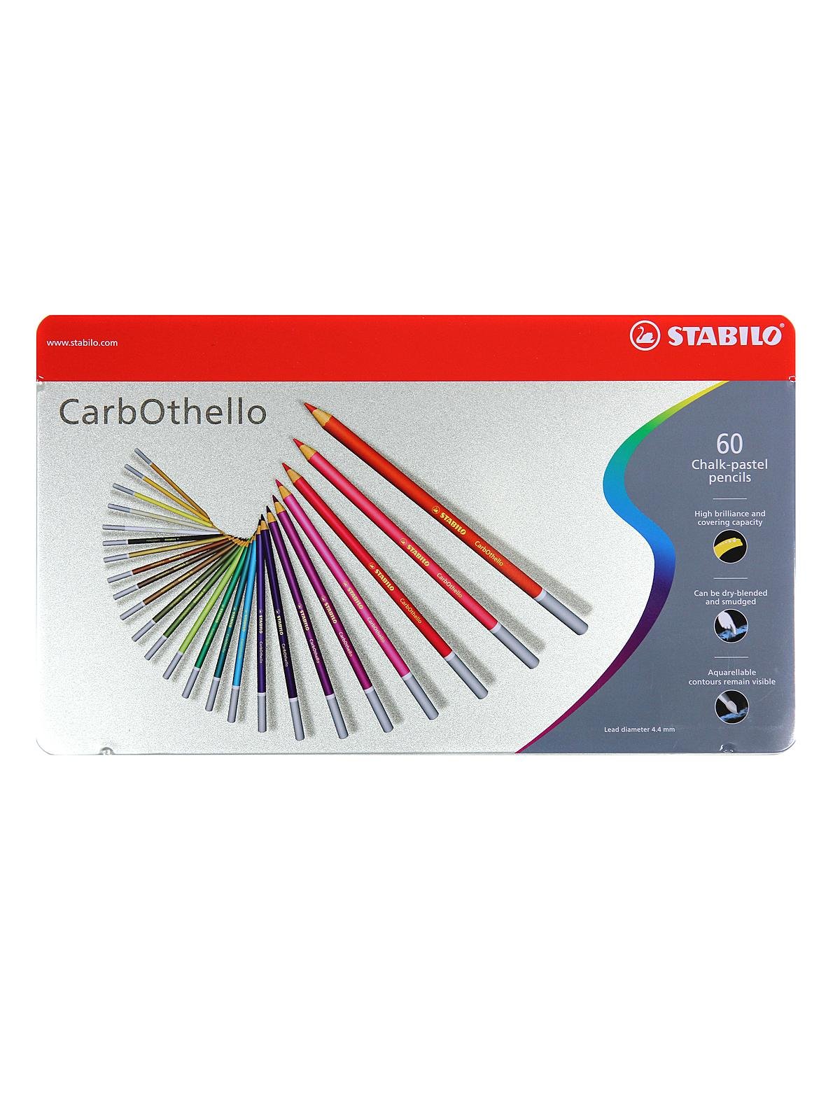 Stabilo CarbOthello Pastel Pencil Set of 24