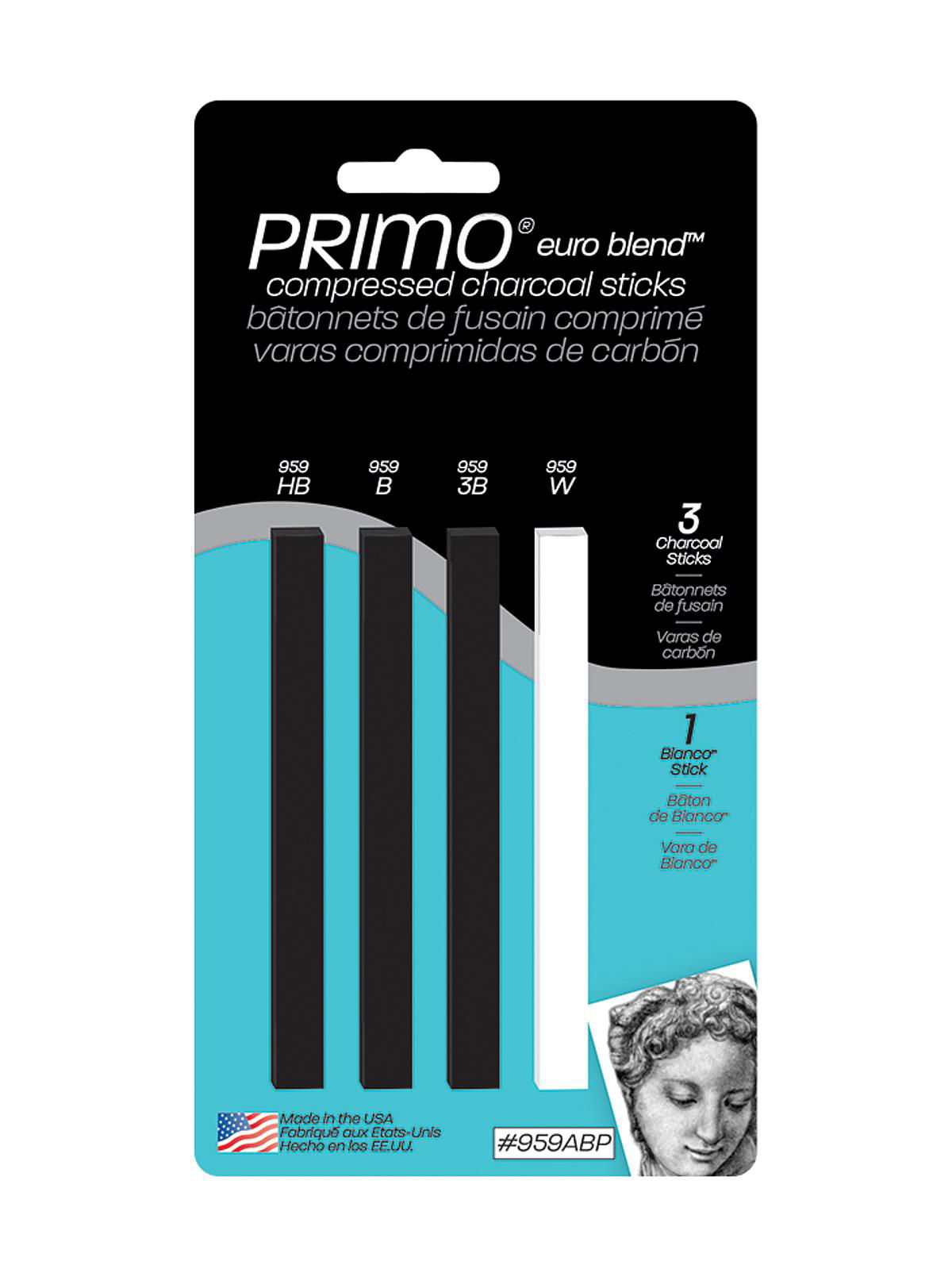 General's Primo Euro Blend Compressed Charcoal