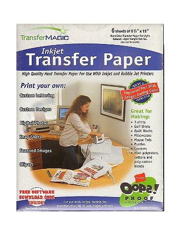 Transfer Magic - Inkjet Transfer Paper - Pack of 7