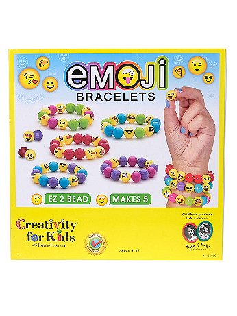 Creativity For Kids - Emoji Bracelets - Each