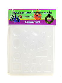 Castin'Craft Resin Jewelry Mold, 8 Shapes