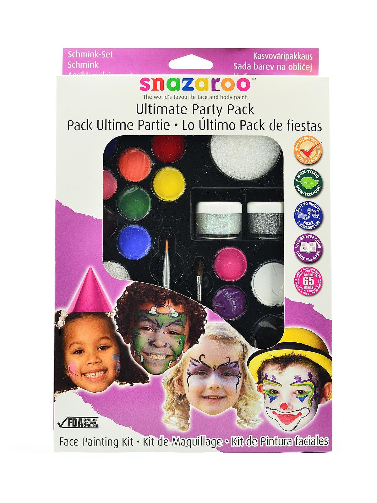 Snazaroo Professional Face Paint Kits
