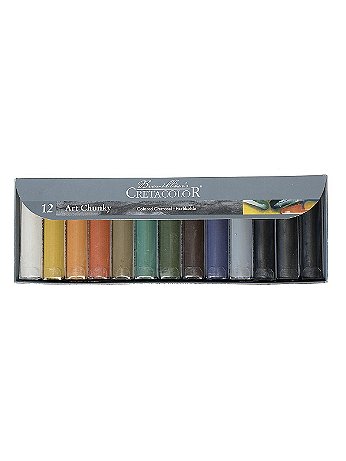 Cretacolor - Art Chunky Charcoal Set - Set of 12