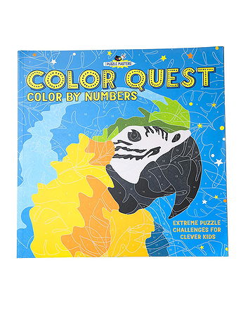 Sourcebooks - Color Quest Adult Coloring Book - Color by Numbers