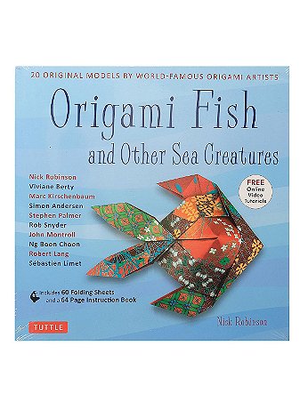 Tuttle - Origami Fish & Other Sea Creatures Kit - Each