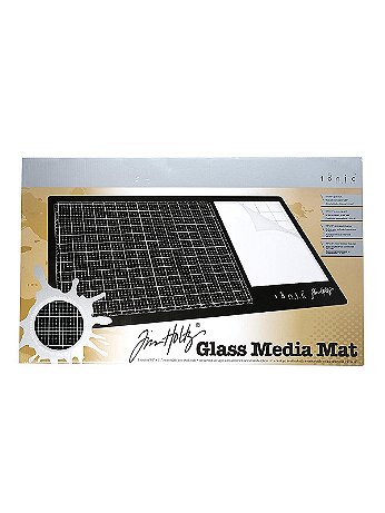 Tonic Studios - Tim Holtz Glass Media Mat - 14 in. x 23 in., Each
