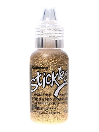 Ranger - Stickles Glitter Glue - Sandstone, 0.5 oz., Bottle