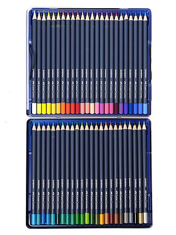 Faber-Castell - Goldfaber Color Pencil Tin Sets - Set of 48