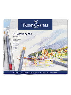 Goldfaber Aqua Watercolor Pencil Tin Sets