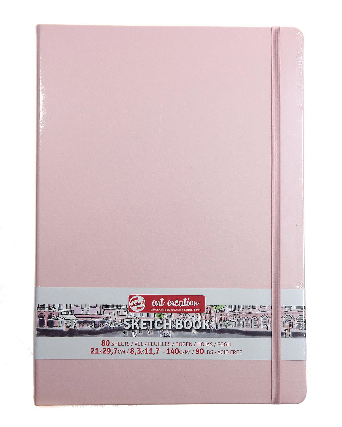 Talens Art Creation Sketchbook Pastel Pink 21 x 30 cm, 140 gr, 80