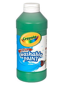 Crayola 1 Gal Washable Paint - Green