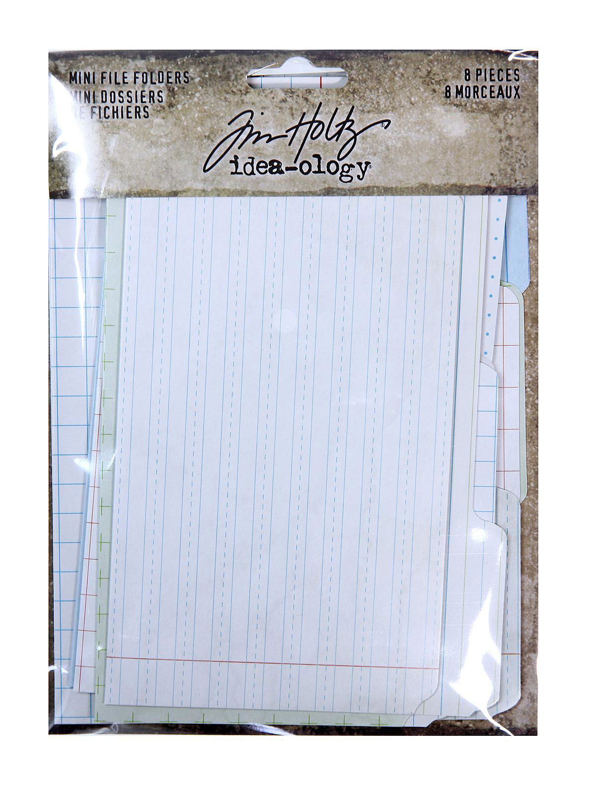 Mini File Folders, Two Sizes