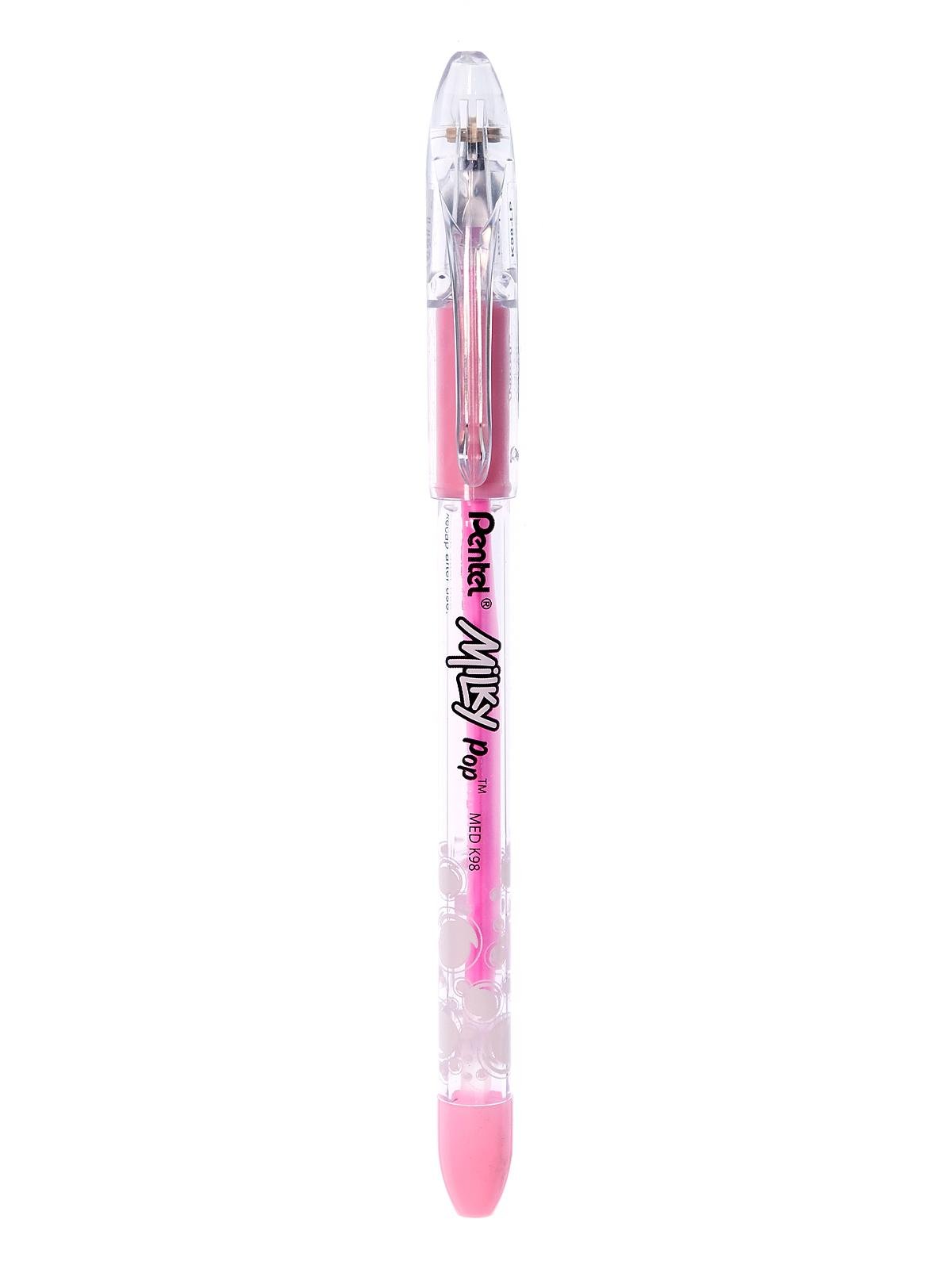 Pentel Milky Pop Pastel Gel Pen - Pink [K98-LP] 
