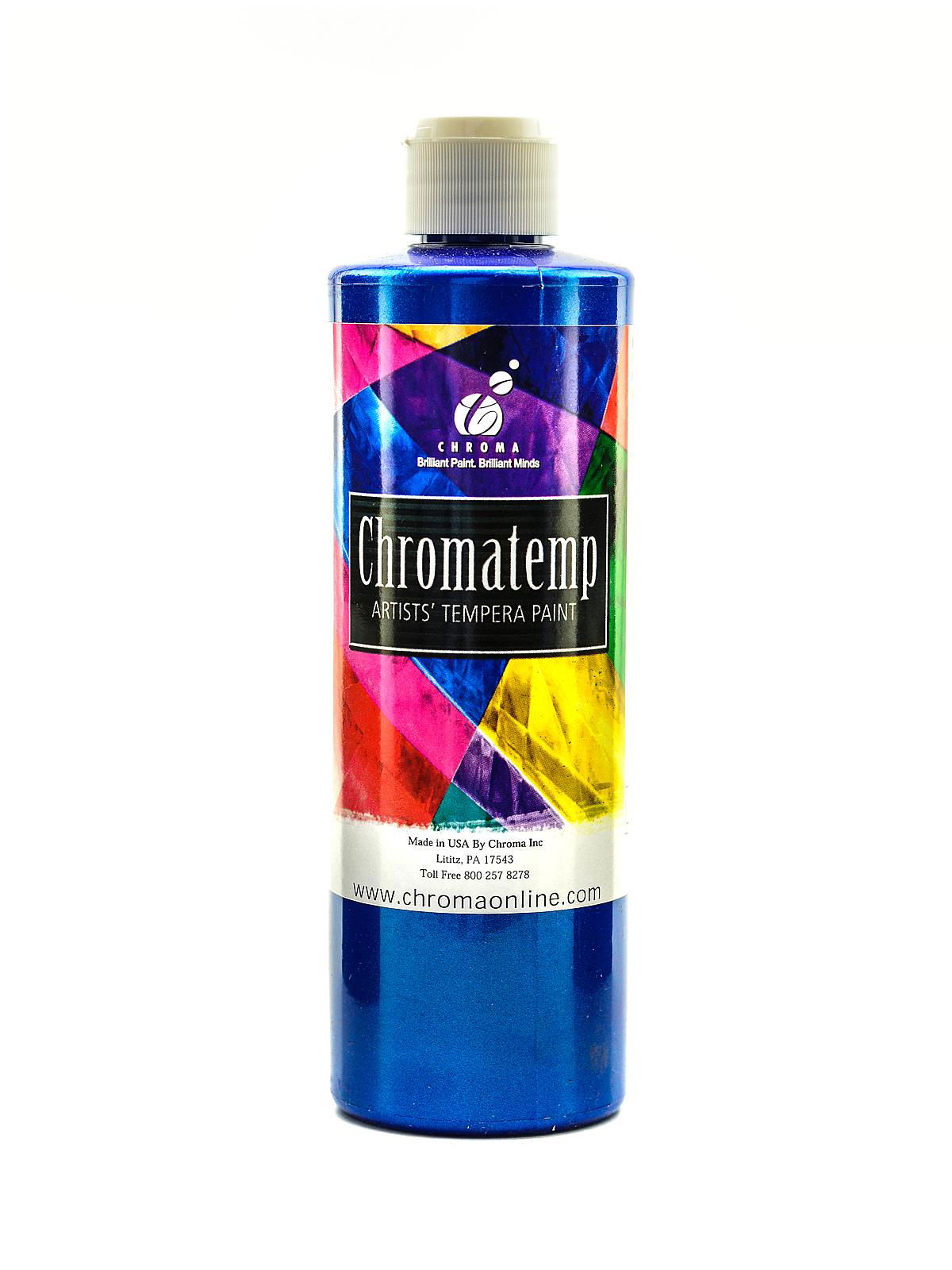 Chromatemp Pearlescent Tempera Paint - Black