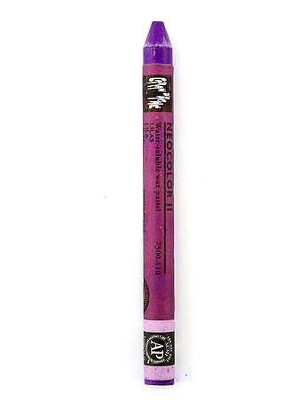 Caran d'Ache - Neocolor II Aquarelle Water Soluble Wax Pastels - Lilac