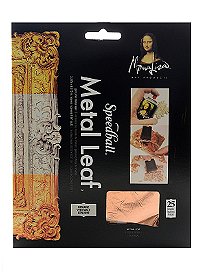 Mona Lisa Composition Copper Leaf - 5.5 x 5.5, 25 sheets