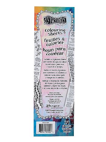 Ranger - Dylusions Colouring Sheets - Borders