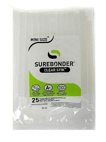 Surebonder - Mini All Temperature Glue Sticks - Pack of 25