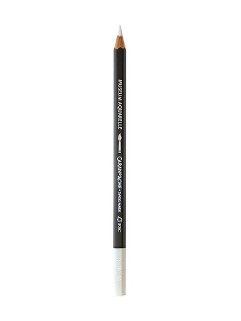 Caran d'Ache - Museum Aquarelle Colored Pencils - White, 001