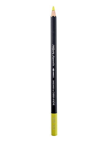 Caran d'Ache - Museum Aquarelle Colored Pencils - Olive Yellow, 015